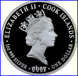 Cook Islands 2005 2 Shillings Proof Silver Coin Ngc Certified Pf69 Ultra Cameo