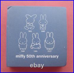 Cook Islands 2005 Miffy Rabbit 50th Anniversary 5 Dollars Silver Proof Coin