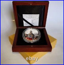 Cook Islands 2008 $10 MIKHAIL FEDOROVICH Tsars Of Russia 2 oz Silver Coin