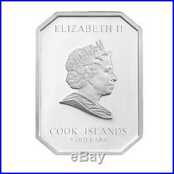 Cook Islands 2009-2011 4x5$ Vatican Art 4 Silver Coin Set