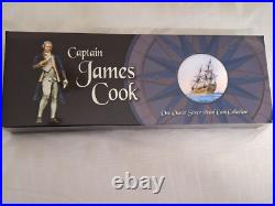 Cook Islands 2009 Captain James Cook 4 Colored Silver Proof Set Only 1779 Minted