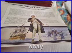 Cook Islands 2009 Captain James Cook 4 Colored Silver Proof Set Only 1779 Minted