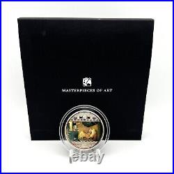 Cook Islands 2009 Masterpieces of Art POOR POET Carl Spitzweg 3 oz Silver Coin