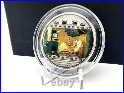 Cook Islands 2009 Masterpieces of Art POOR POET Carl Spitzweg 3 oz Silver Coin