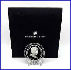 Cook Islands 2009 Masterpieces of Art POOR POET Carl Spitzweg 3 oz Silver Coin