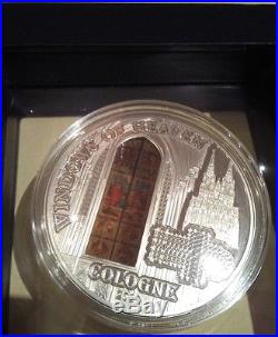 Cook Islands 2010 10$ Windows or Heaven Cologne Silver proof coin RARE