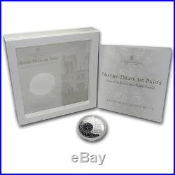 Cook Islands 2011 10$ Windows of Heaven Notre Dame Paris Silver Coin 2