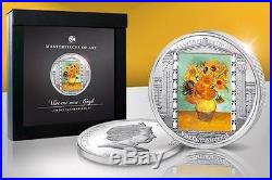 Cook Islands 2011 20$ Masterpieces of Art Vincent van Gogh 3 Oz Silver Coin
