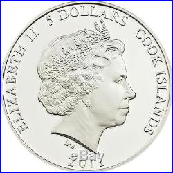 Cook Islands 2011 $5 Cartoon Adventures of Mowgli Bagira 1Oz Silver Coin LIMITED