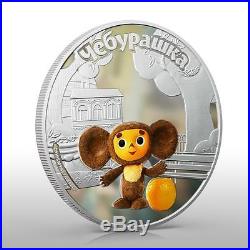 Cook Islands 2011 $5 Cartoon Cheburashka 1Oz Silver Coin LIMITED MINTAGE-2000