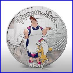 Cook Islands 2011 $5 Cartoon Karlsson on the Roof 3x1 oz Silver Coin LIMIT-300