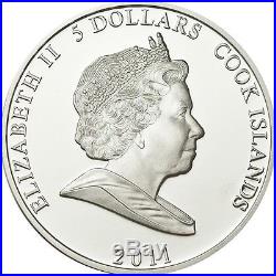 Cook Islands 2011 $5 Cartoon Winnie Pooh Owl 1Oz Silver Coin LIMIT 2000