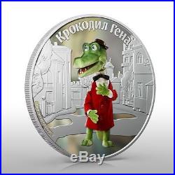 Cook Islands 2011 $5 Cheburashka Cartoon SET 3x 1Oz Silver Coin SET Mintage300