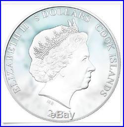 Cook Islands 2011 5$ Soyuzmultfilm Little Lion & Turtle. 999 Silver Proof Coin