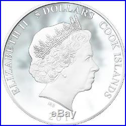 Cook Islands 2011 $5 Soyuzmultfilm Umka 1 Oz Silver Proof Coin