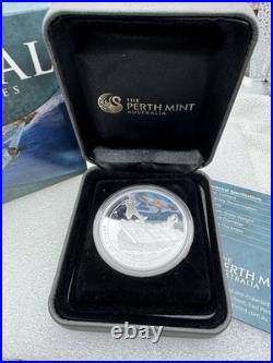 Cook Islands 2011 Famous Naval Battles of MIDWAY 1942, 1 oz proof Silver COA OGP