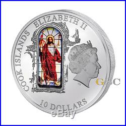 Cook Islands 2012 10$ Sankt Petersburg Windows of Heaven silver coin