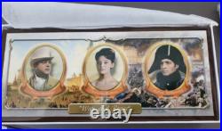 Cook Islands 2012 $5 WAR AND PEACE Leo Tolstoy 3 x 1 Oz Silver Proof Coin Set