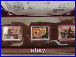 Cook Islands 2012 $5 WAR AND PEACE Leo Tolstoy 3 x 1 Oz Silver Proof Coin Set