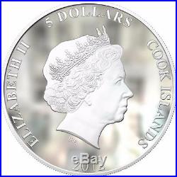 Cook Islands 2012 5 x 5$ Adventures of Buratino Set 5 x 1oz Silver Coin
