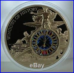 Cook Islands 2013 $10 WINDOWS OF HISTORY Grand Central Terminal New York Coin