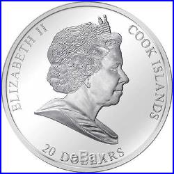 Cook Islands 2013 20$ The Adoration of the Kings Masterpieces 3 Oz Silver Coin