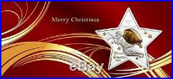 Cook Islands 2013 5$ Merry Christmas Gloria in Excelsis Deo 3D. 925 Silver Coin