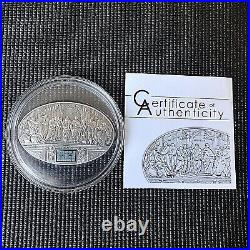 Cook Islands 2013 5$ NANO RAPHAEL ROOMS Ceilings of Heaven Silver Coin