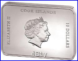 Cook Islands 2014 10$ Grand Interiors CASERTA PALACE Reggia 2,5 Oz Silver Coin