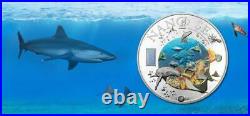Cook Islands 2014 $10 Nano Sea Dive into the Blue Planet 50g Silver Proof Coin
