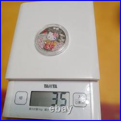 Cook Islands 2014 Hello Kitty 40th Anniversary 1oz 999 Silver Coin Proof