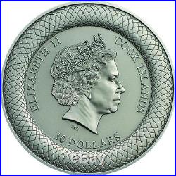 Cook Islands 2015 10$ FLINDERS STREET STATION Melbourne 2 Oz Silver Coin