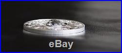 Cook Islands 2015 10$ Famous Diamonds Great Star of Africa 2oz Proof Silver Coin