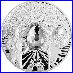Cook Islands 2015 10$ Famous Diamonds Great Star of Africa 2oz Silver Proof Coin