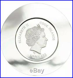 Cook Islands 2015 $5 Murrine Millefiori Glass Art 20g Silver Proof Coin Morano
