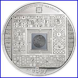 Cook Islands 2016 10$ Milestones of Mankind Egyptian Labyrinth 50g Silver Coin