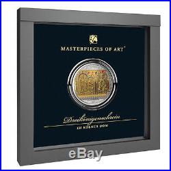 Cook Islands 2016 20$ MoA Shrine Three Holy Kings 3 oz Silver Gold Coin