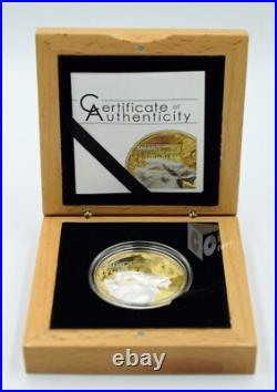 Cook Islands 2016 Fighting Fish Shades of Nature Silver Proof Coin