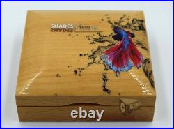 Cook Islands 2016 Fighting Fish Shades of Nature Silver Proof Coin Cook Islands 2016 Fighting Fish Shades of Nature Silver Proof Coin