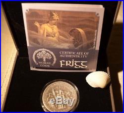 Cook Islands 2016, Norse Gods Frigg, 2 oz fine Silver Coin