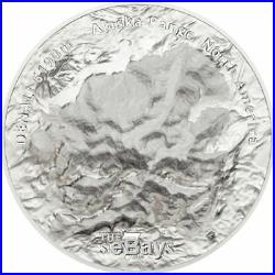 Cook Islands 2016 SEVEN SUMMITS DENALI 5 oz 25$ Silver Coin
