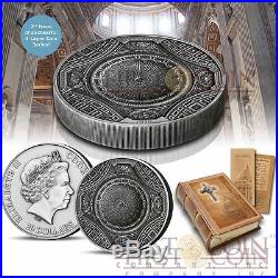 Cook Islands 2016 ST PETERS BASILICA 4 Layer $20 Silver coin 100g after Temple