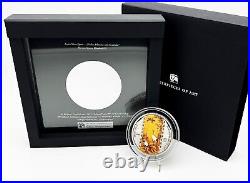 Cook Islands 2017 20$ Masterpieces Of Art Shen Quan Cranes 3 oz Silver Coin
