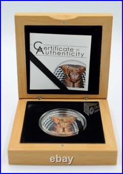 Cook Islands 2017 Cobra Snake Magnificent Life 1 Oz Silver Proof Coin