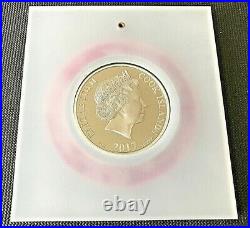 Cook Islands 2017 Mother of Pearl Year of the Rooster 5 oz Proof Silver Coin