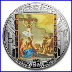 Cook Islands 2018 20$ Masterpieces Giovanni Domenico Tiepolo Christ Silver Coin