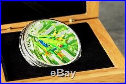 Cook Islands 2018 $5 Tree Frog 1 Oz Proof Silver Coin