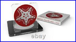 Cook Islands 2019 1$ Silver Star Starfish Space Red 1 Oz Silver Coin