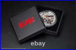 Cook Islands 2019 2$ AC/DC For Those About to Rock 1/2 Oz Proof Silver Coin