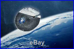 Cook Islands 2019 2$ Estacado Meteorite 2019 1/2 Oz Silbermünze